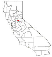 Location of Cameron Park, California