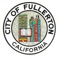 Location of Fullerton within Orange County, California, United States