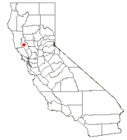 Location of Lakeport, California