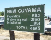 View of New Cuyama
