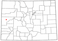 Location of Clifton, Colorado