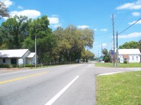SR 19, looking north towards the CR 42 intersection in April 2009.