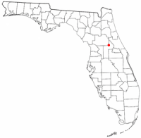 Location of Altoona, Florida