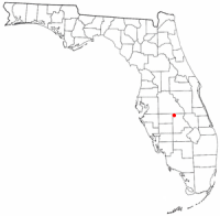 Location of Avon Park, Florida