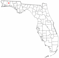 Location of Crestview, Florida