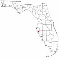 Location of Ellenton, Florida
