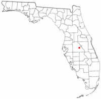Location of Lake Wales, Florida