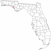 Location of Lynn Haven, Florida