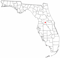 Location of Minneola, Florida