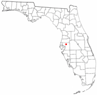 Location of Thonotosassa, Florida