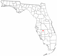 Location of Zolfo Springs, Florida