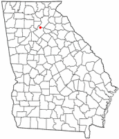 Location of Buford, Georgia