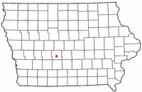 Location of Adel, Iowa