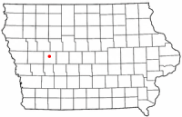 Location of Carroll, Iowa