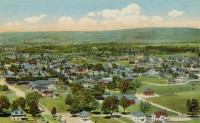 Greenfield from Poet's Seat Tower, 1917