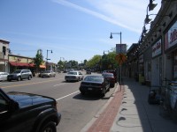 View of Centre Street in West Roxbury