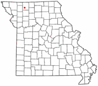 Location of Bethany, Missouri