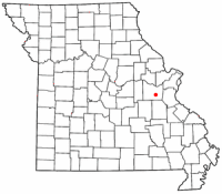 Location of Saint Clair, Missouri