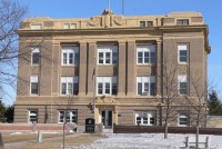 Greeley County courthouse in Greeley