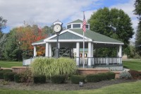 Malta Corners, US Route 9 and NY Route 67, Gazebo in 2013