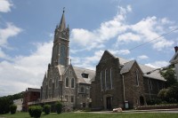 St. Katharine Drexel Church in the borough's historic district