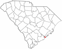Location of Mount Pleasant inSouth Carolina