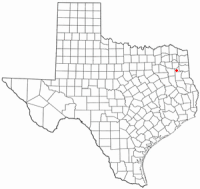 Location of Kilgore, Texas