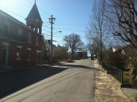 A view of East Main Street in Fincastle, Virginia