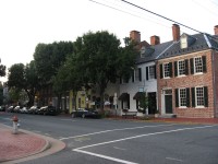 Historic downtown Fredericksburg