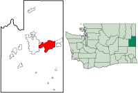 Spokane Valley in Spokane County